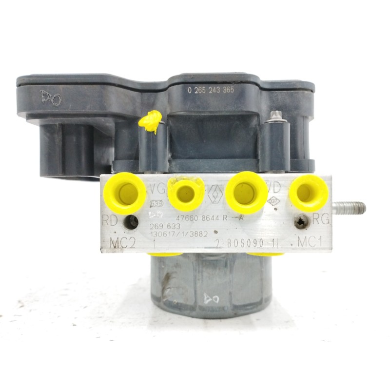 Recambio de abs para renault captur i (j5_, h5_) 1.5 dci 90 referencia OEM IAM 476608644R 0265243365 