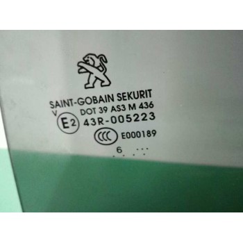 Recambio de luna trasera izquierda para peugeot 308 gti referencia OEM IAM   