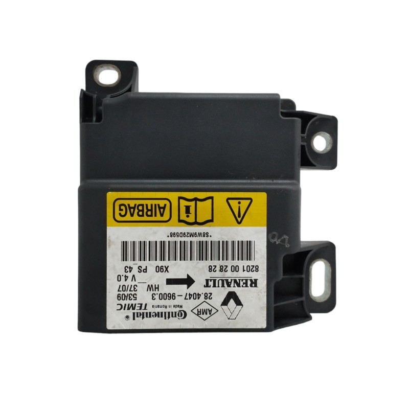 Recambio de centralita airbag para dacia logan 1.5 dci diesel cat referencia OEM IAM 8201002828 28404796003 