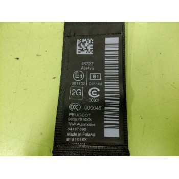 Recambio de cinturon seguridad trasero izquierdo para peugeot 308 gti referencia OEM IAM 98087919XX  