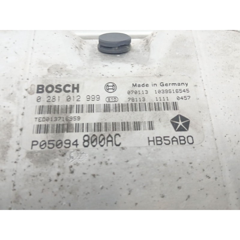 CENTRALITA MOTOR UCE 0281012999