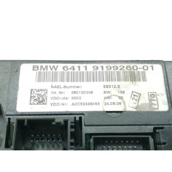 Recambio de mando climatizador para bmw serie 1 berlina (e81/e87) 2.0 turbodiesel cat referencia OEM IAM 64119199260 A2C53338455