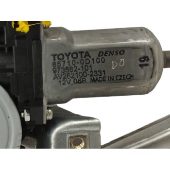 Recambio de elevalunas trasero izquierdo para toyota yaris (_p13_) 1.5 hybrid (nhp130_) referencia OEM IAM 857100D100  