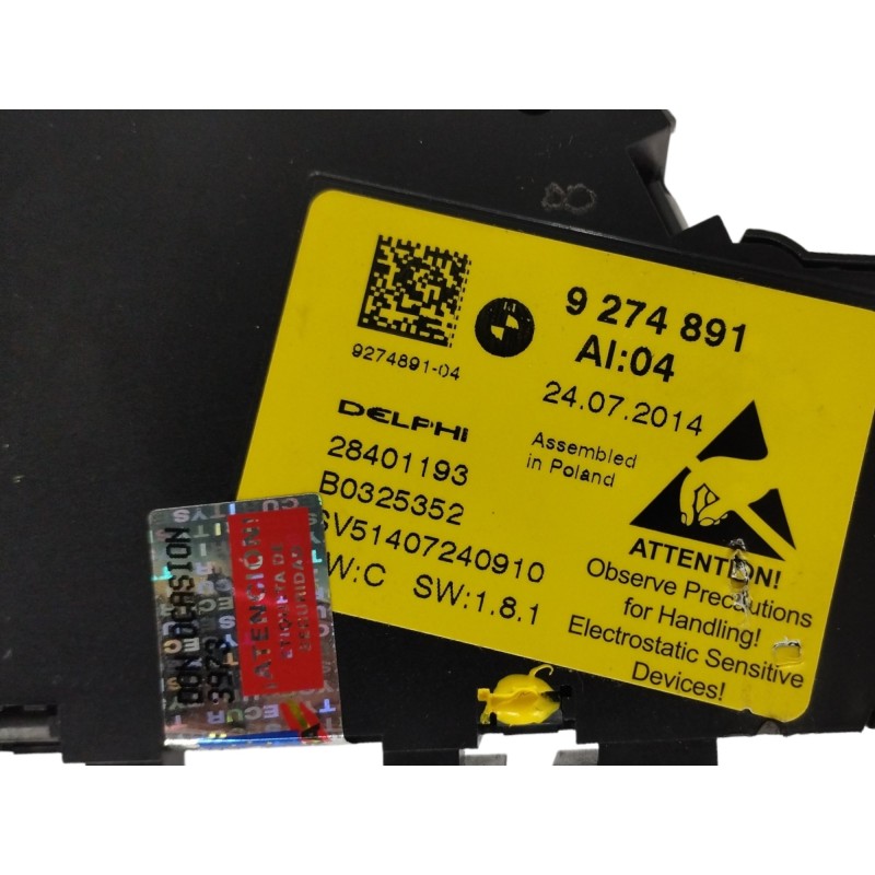MANDO MULTIFUNCION INTERRUPTOR ASIENTO IZQUIERDO
