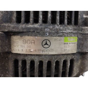 Recambio de alternador para mercedes-benz clase a (w168) 1.6 cat referencia OEM IAM 0111545602 A13VI237 2542291A