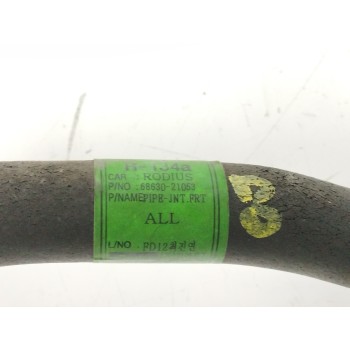 Recambio de tubos aire acondicionado para ssangyong rodius 2.7 turbodiesel cat referencia OEM IAM 6863021053  