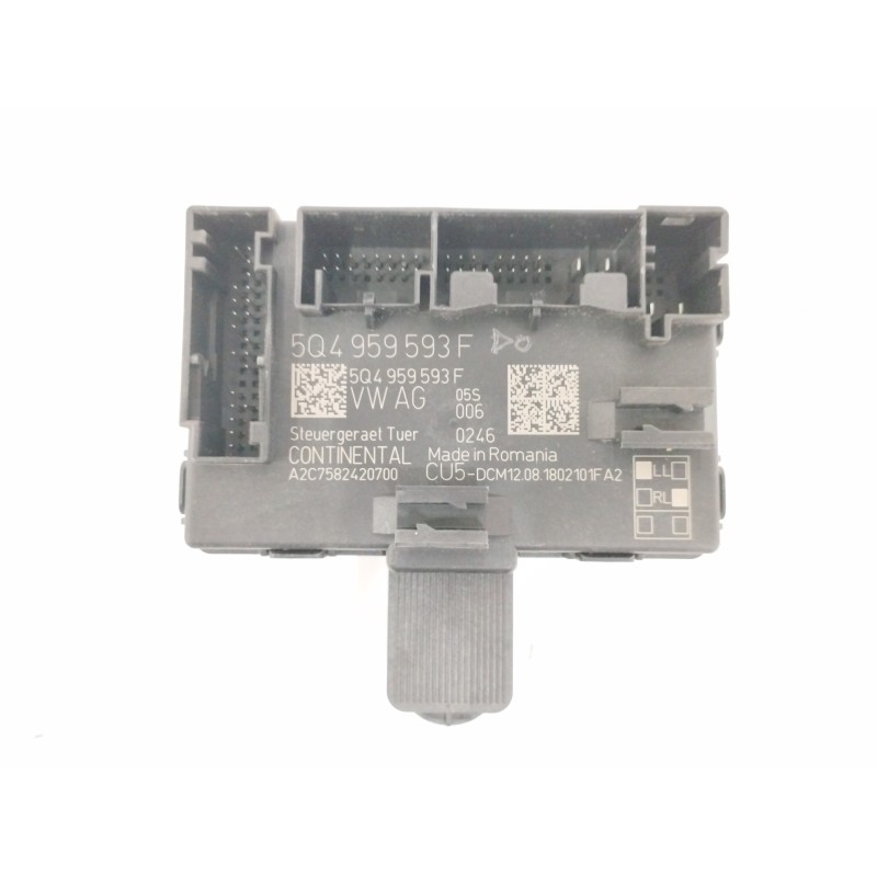 Recambio de modulo electronico para volkswagen t-roc 1.0 tsi referencia OEM IAM 5Q4959593F CONTROL DE PUERTA A2C7582420700