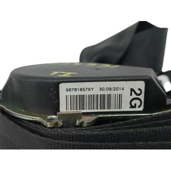 Recambio de cinturon seguridad trasero izquierdo para peugeot 2008 (--.2013) 1.6 e-hdi fap referencia OEM IAM 96781657XY  