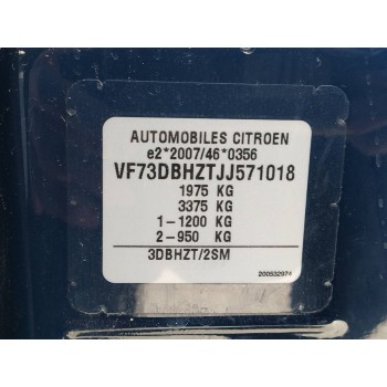 Recambio de carroceria corte para citroën c4 picasso 1.6 blue-hdi fap referencia OEM IAM   