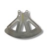 Recambio de disco de freno trasero para piaggio (vespa) mp3 500 hpe (td1) referencia OEM IAM 665588 ANTIVUELCO 