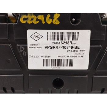 Recambio de cuadro instrumentos para renault clio iv 1.5 dci diesel fap referencia OEM IAM 248106218R  