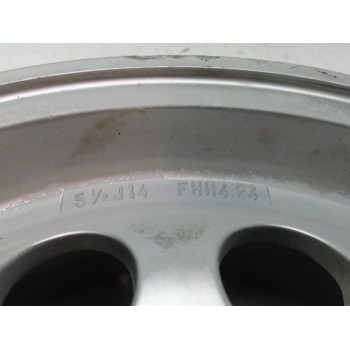 Recambio de llanta para peugeot 205 berlina 1.9 gti referencia OEM IAM SMR6717 5,5J14 FH4,42 