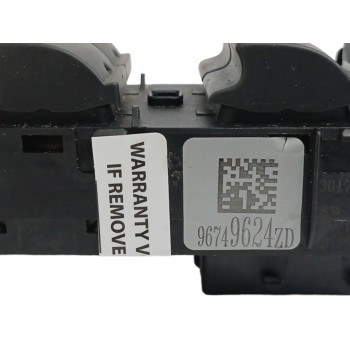 Recambio de mando elevalunas delantero izquierdo para peugeot 2008 (--.2013) 1.6 16v e-hdi fap referencia OEM IAM 96749624ZD  