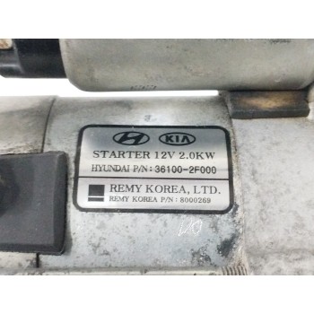 Recambio de motor arranque para kia sportage iii (sl) 2.0 crdi awd referencia OEM IAM 361002F000 8000269 