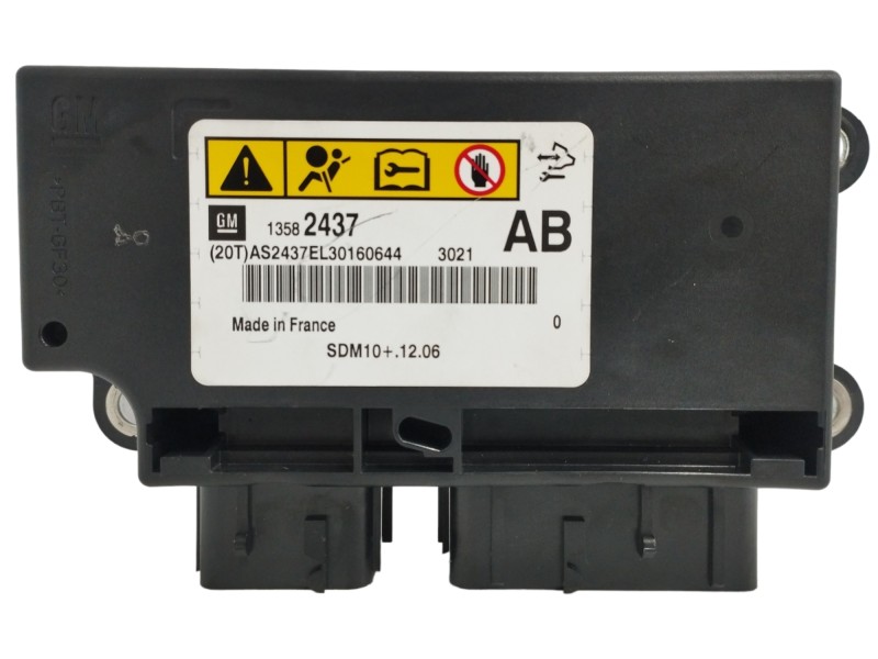 Recambio de centralita airbag para opel meriva b 1.7 16v cdti referencia OEM IAM 13582437 Recambio de centralita airbag para opel meriva b 1.7 16v cdti referencia OEM IAM 13582437