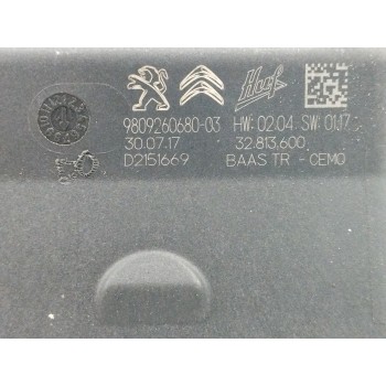 Recambio de modulo electronico para citroën c4 grand picasso 1.6 thp referencia OEM IAM 9809260680  