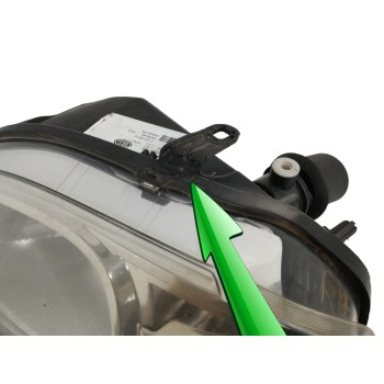 Recambio de faro izquierdo para dacia logan 1.5 dci diesel cat referencia OEM IAM 8200744753 SOPORTE REPARADO 