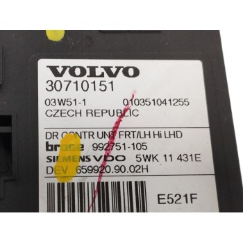 Recambio de motor elevalunas delantero izquierdo para volvo s40 berlina 2.0 diesel cat referencia OEM IAM 30710151  