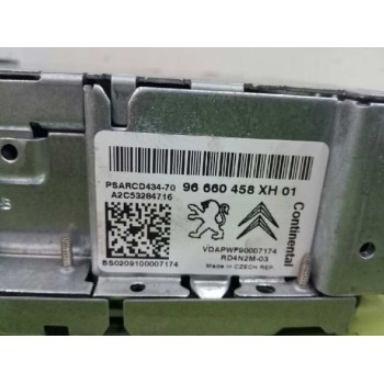 Recambio de sistema audio / radio cd para peugeot 308 confort referencia OEM IAM 96660458XH A2C53284716 