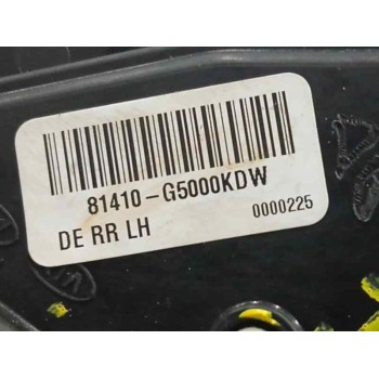 Recambio de cerradura puerta trasera izquierda para kia niro e-niro drive referencia OEM IAM 81410G5000  