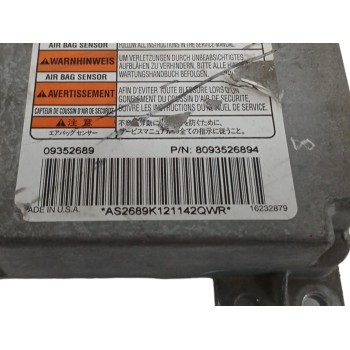 Recambio de centralita airbag para opel frontera b 2.2 16v dti referencia OEM IAM 09352689 8093526894 