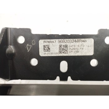 Recambio de apoyabrazos central para renault kadjar 1.3 tce referencia OEM IAM 969203244R NEGRO 