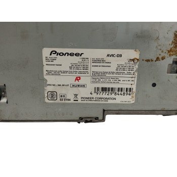 Recambio de pantalla multifuncion para mercedes-benz clase b (w245) 2.0 cdi cat referencia OEM IAM AVICD3 PIONEER 2 DIN 