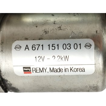 Recambio de motor arranque para ssangyong rodius ii 2.2 xdi referencia OEM IAM   