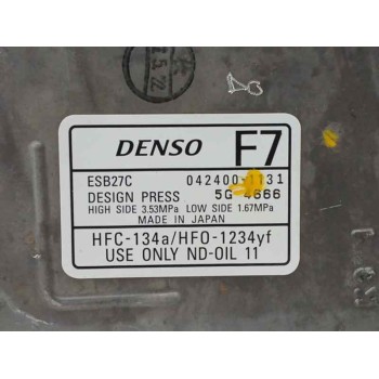 Recambio de compresor aire acondicionado para honda hr-v (rv) 1.5 ehev (rv5) referencia OEM IAM 0424001131 ESB27C 