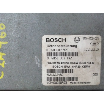 Recambio de centralita cambio automatico para citroën c5 berlina 2.2 hdi fap cat (4hx / dw12ed4) referencia OEM IAM 9656615480 0