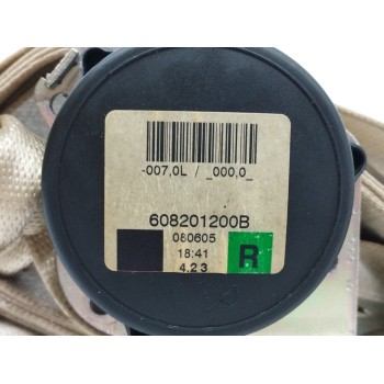 Recambio de cinturon seguridad trasero derecho para bmw serie 3 cabrio (e93) 2.0 16v cat referencia OEM IAM 608201200B  