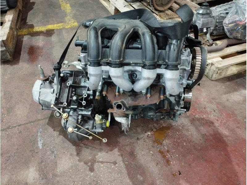 Recambio de despiece motor para citroën berlingo 1.9 diesel referencia OEM IAM WJZ  CAJA NARANJA