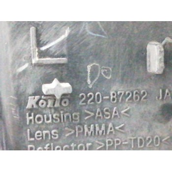 Recambio de piloto trasero izquierdo para mitsubishi space wagon (n80/n90) 2.4 gdi cat referencia OEM IAM 22087262  