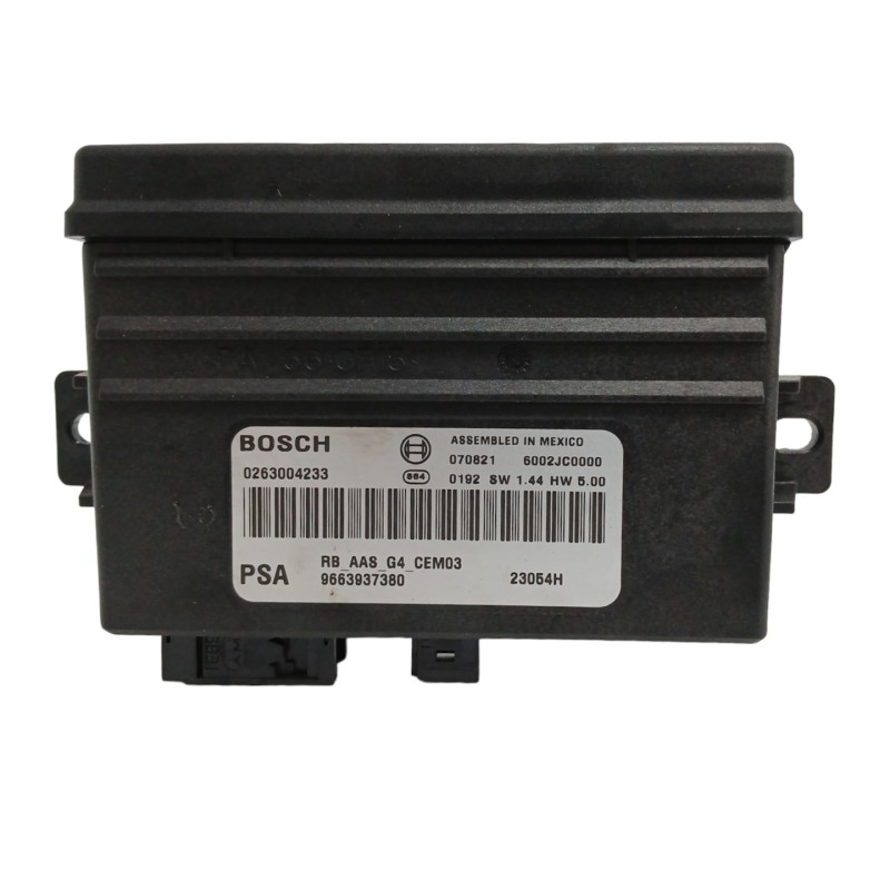 Recambio de modulo electronico para citroën c4 picasso 1.6 16v hdi fap referencia OEM IAM 9663937380 0263004233 