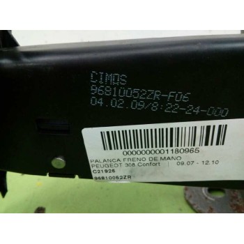 Recambio de palanca freno de mano para peugeot 308 confort referencia OEM IAM 96810052ZR  