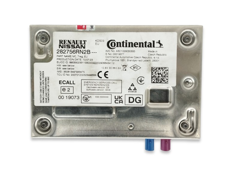 Recambio de modulo electronico para nissan qashqai iii (j12) (2021 - ...) 1.3 dig-t hibrido suave referencia OEM IAM 282756RN2B 