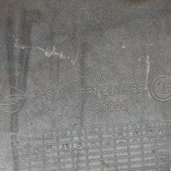 Recambio de paragolpes delantero para ssangyong actyon 2.0 td cat referencia OEM IAM 7871131000 REPARADO OBSERVAR FOTOS