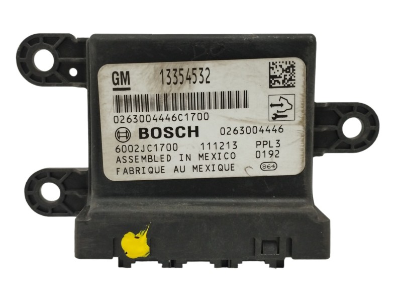 Recambio de modulo electronico para opel insignia berlina 2.0 cdti cat referencia OEM IAM 13354532 0263004446 Recambio de modulo electronico para opel insignia berlina 2.0 cdti cat referencia OEM IAM 13354532 0263004446