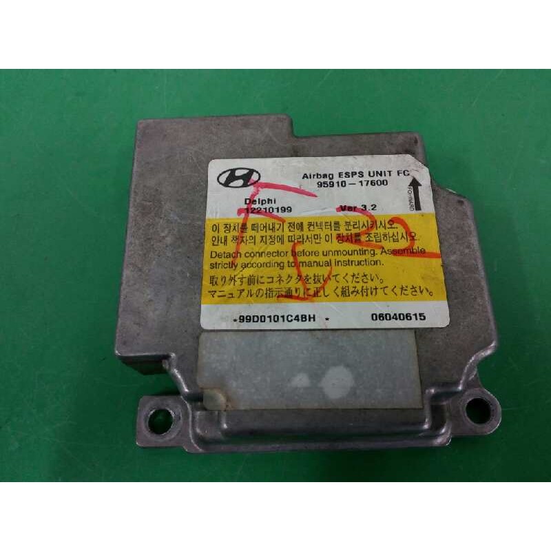 Recambio de centralita airbag para hyundai matrix (fc) 1.5 crdi gls referencia OEM IAM 9591017600 12210199 