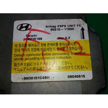 Recambio de centralita airbag para hyundai matrix (fc) 1.5 crdi gls referencia OEM IAM 9591017600 12210199 