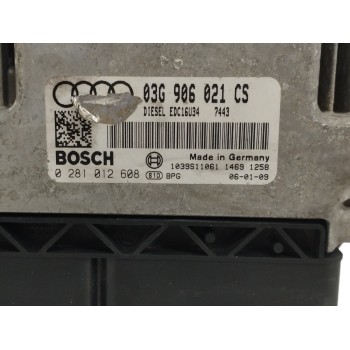 Recambio de centralita motor uce para audi a3 (8p) 1.9 tdi referencia OEM IAM 03G906021CS  
