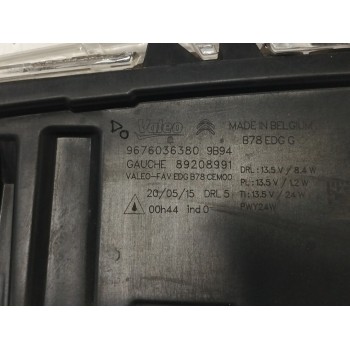 Recambio de piloto delantero izquierdo para citroën c4 picasso 1.6 blue-hdi fap referencia OEM IAM 9676036380  