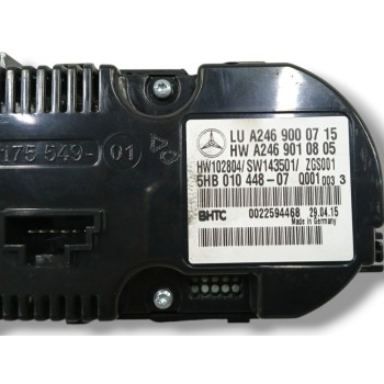 Recambio de mando climatizador para mercedes-benz clase cla (w117) shooting brake cla 220 d (117.903) referencia OEM IAM A246900