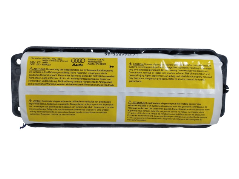 Recambio de airbag delantero derecho para audi a3 (8p) 1.9 tdi referencia OEM IAM 8P0880202  