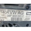Recambio de alternador para seat toledo (5p2) 1.9 tdi referencia OEM IAM 06F903023F 140A 0124525091