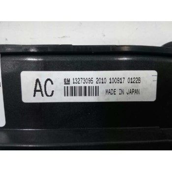 Recambio de mando climatizador para opel insignia sports tourer edition referencia OEM IAM 13273095  
