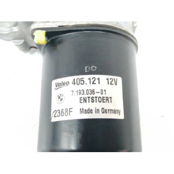 Recambio de motor limpia delantero para bmw serie 1 berlina (e81/e87) 2.0 turbodiesel cat referencia OEM IAM 7193036 405121 