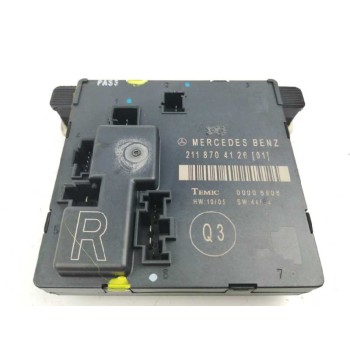 Recambio de modulo confort para mercedes-benz clase e (w211) berlina 3.0 v6 cat referencia OEM IAM 2118704126  