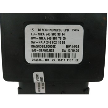 Recambio de modulo electronico para mercedes-benz clase cla (w117) shooting brake cla 220 d (117.903) referencia OEM IAM A246900