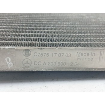 Recambio de condensador / radiador aire acondicionado para mercedes-benz clase c coupé (cl203) c 220 cdi (203.708) referencia OE